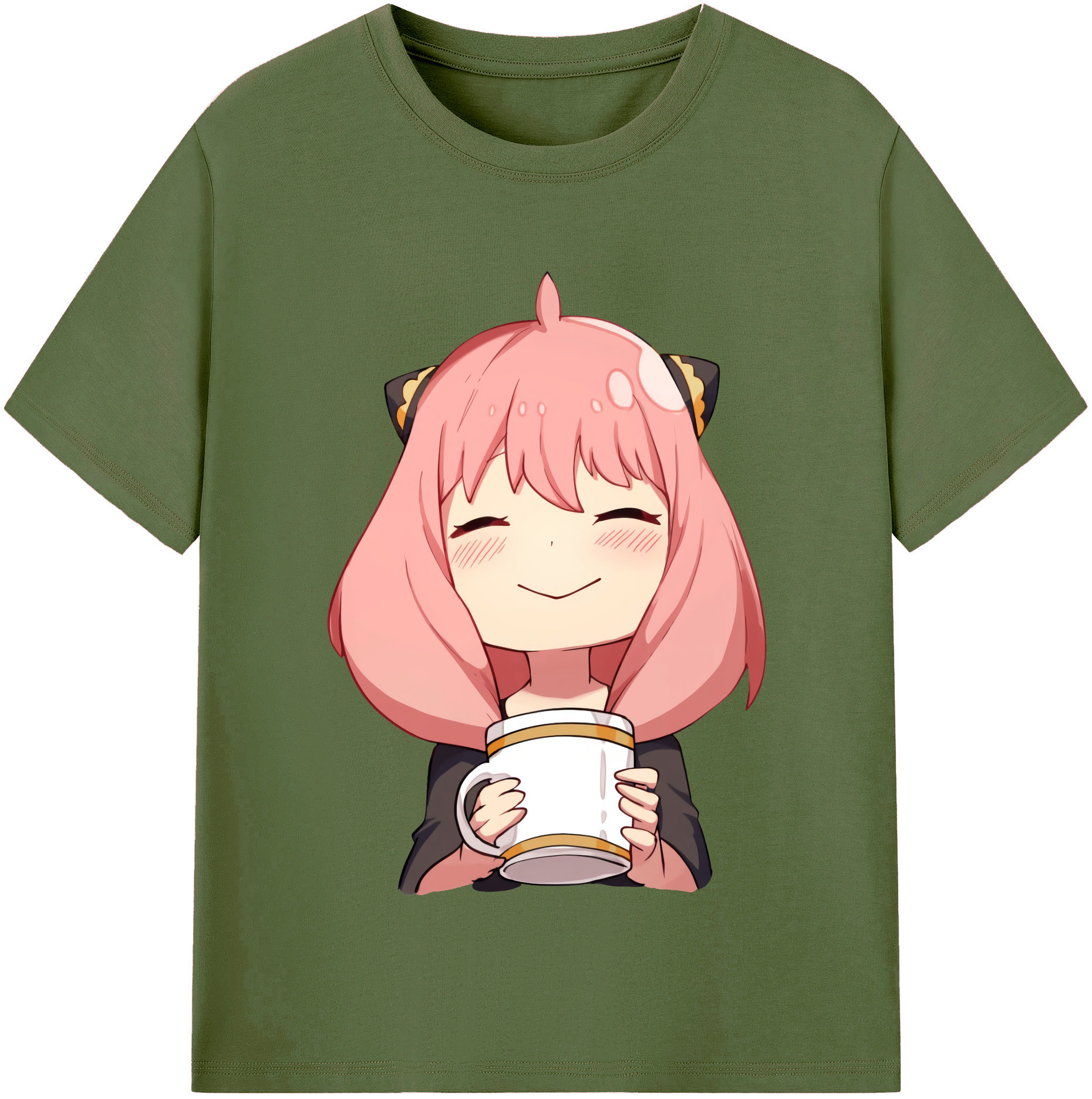 （画像用） SPY×FAMILY间谍家家酒 綿100％半袖Tシャツ（フロントプリント）